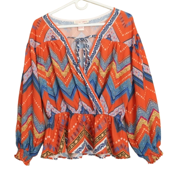 Flying Tomato Tops - Flying Tomato boho top S